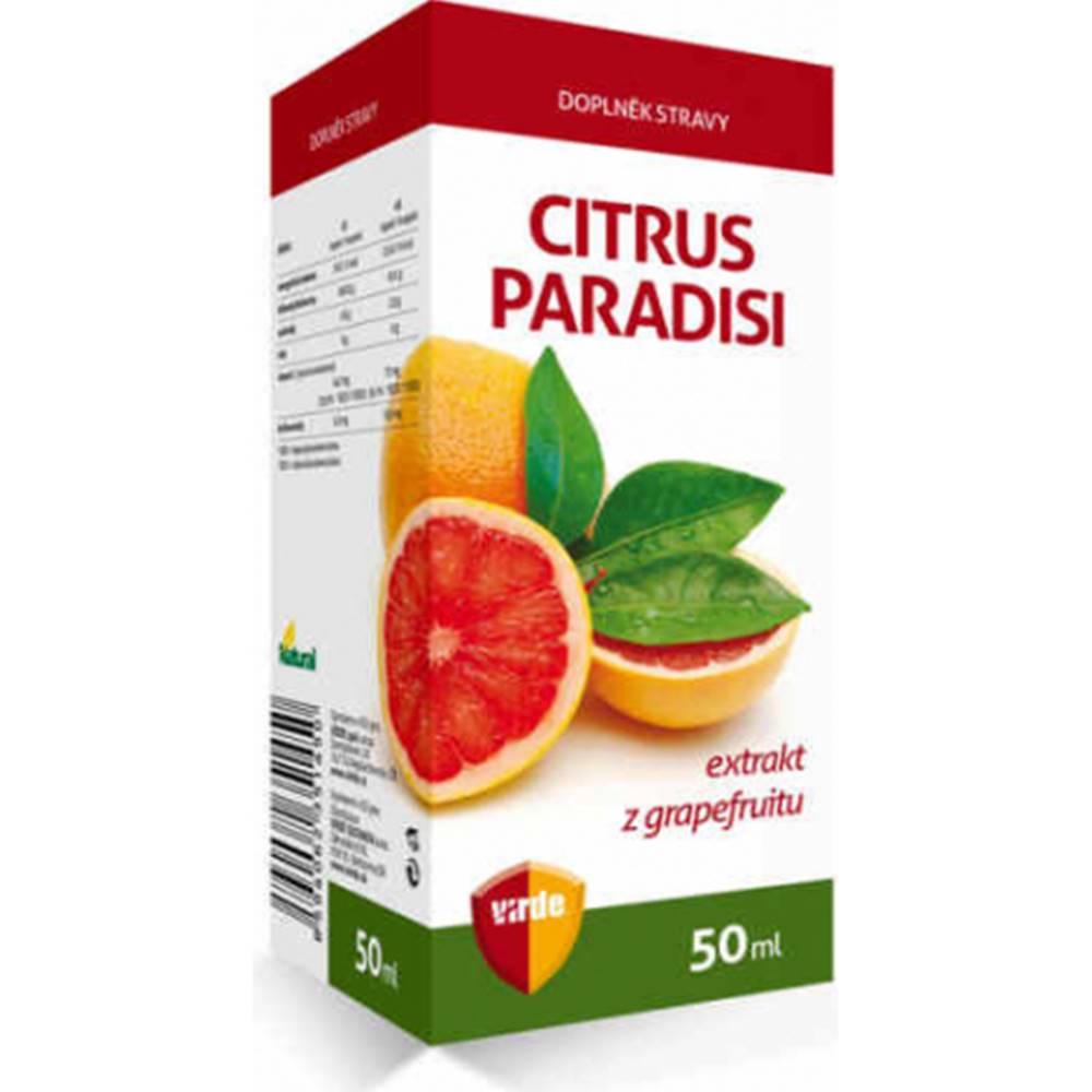  VIRDE CITRUS PARADISI extrakt z grapefruitu v kvapkách 50 ml