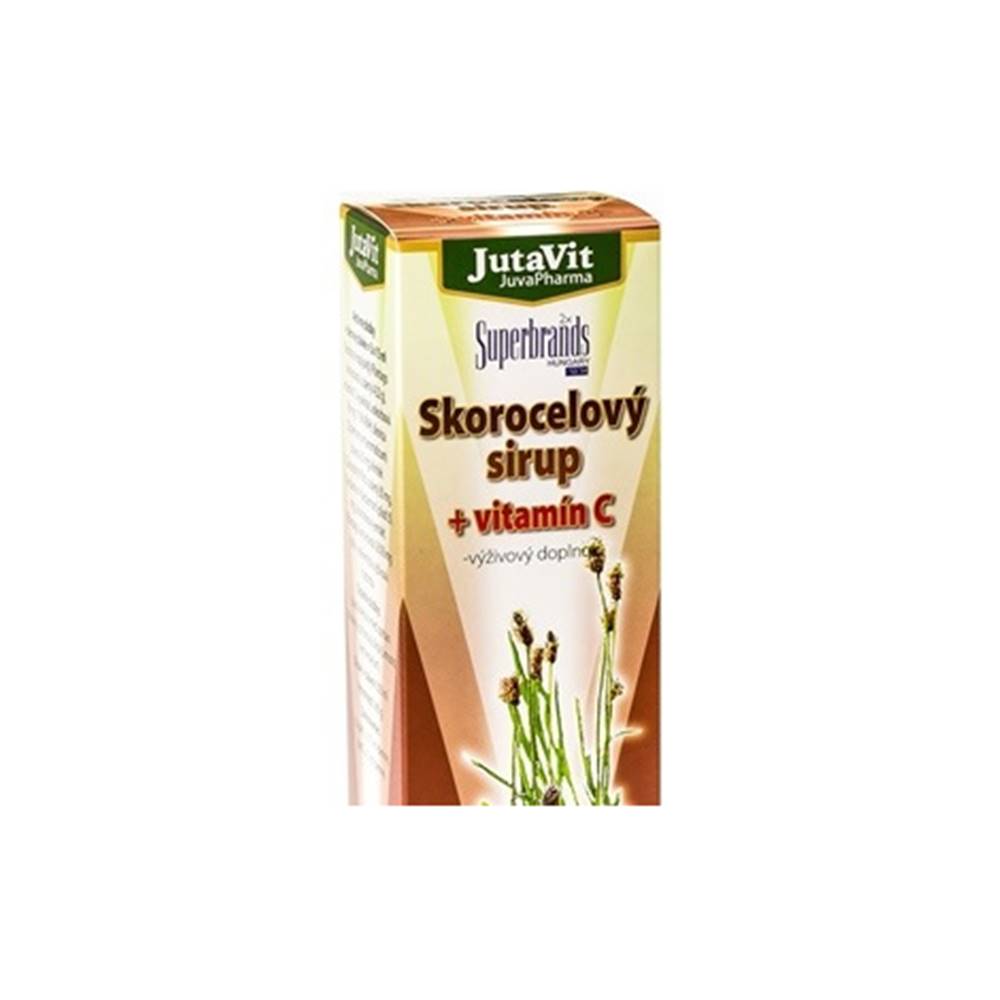  JutaVit Skorocelový sirup + vitamín C 300 ml