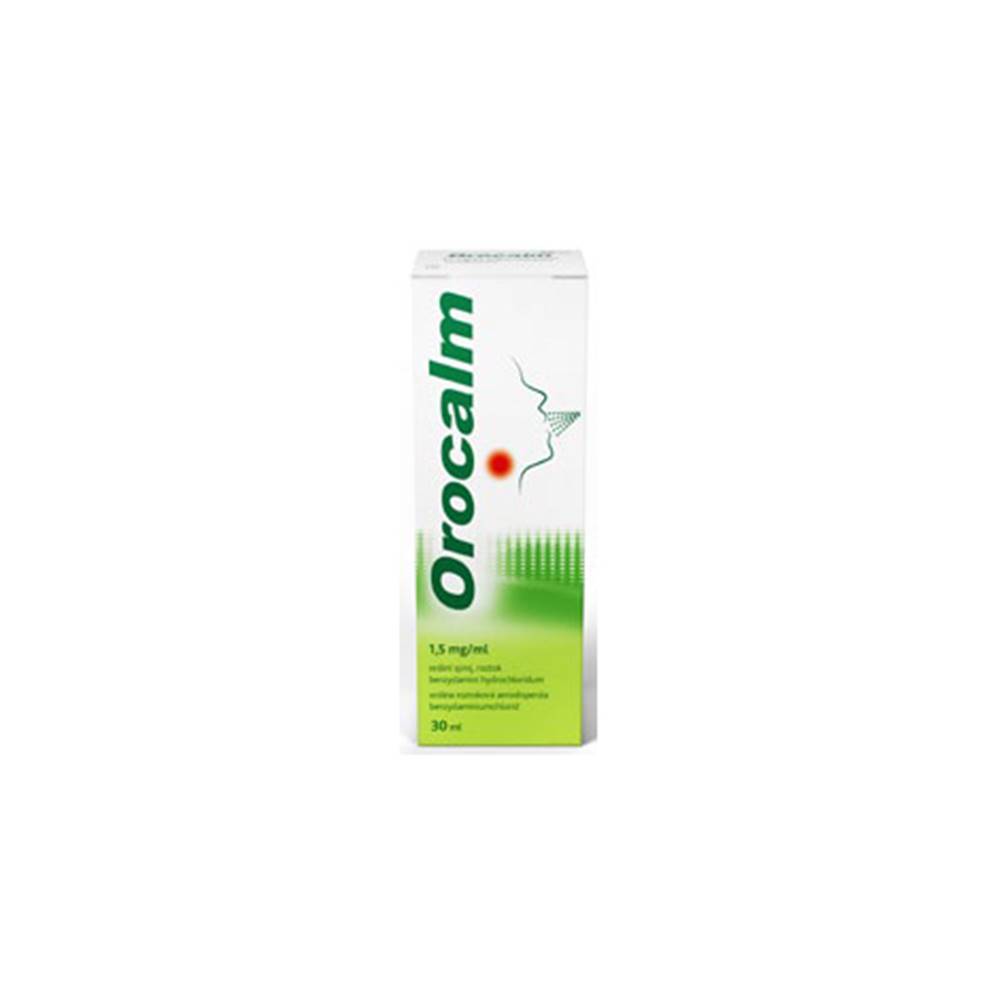  Orocalm 1,5 mg/ml orálny sprej 30 ml