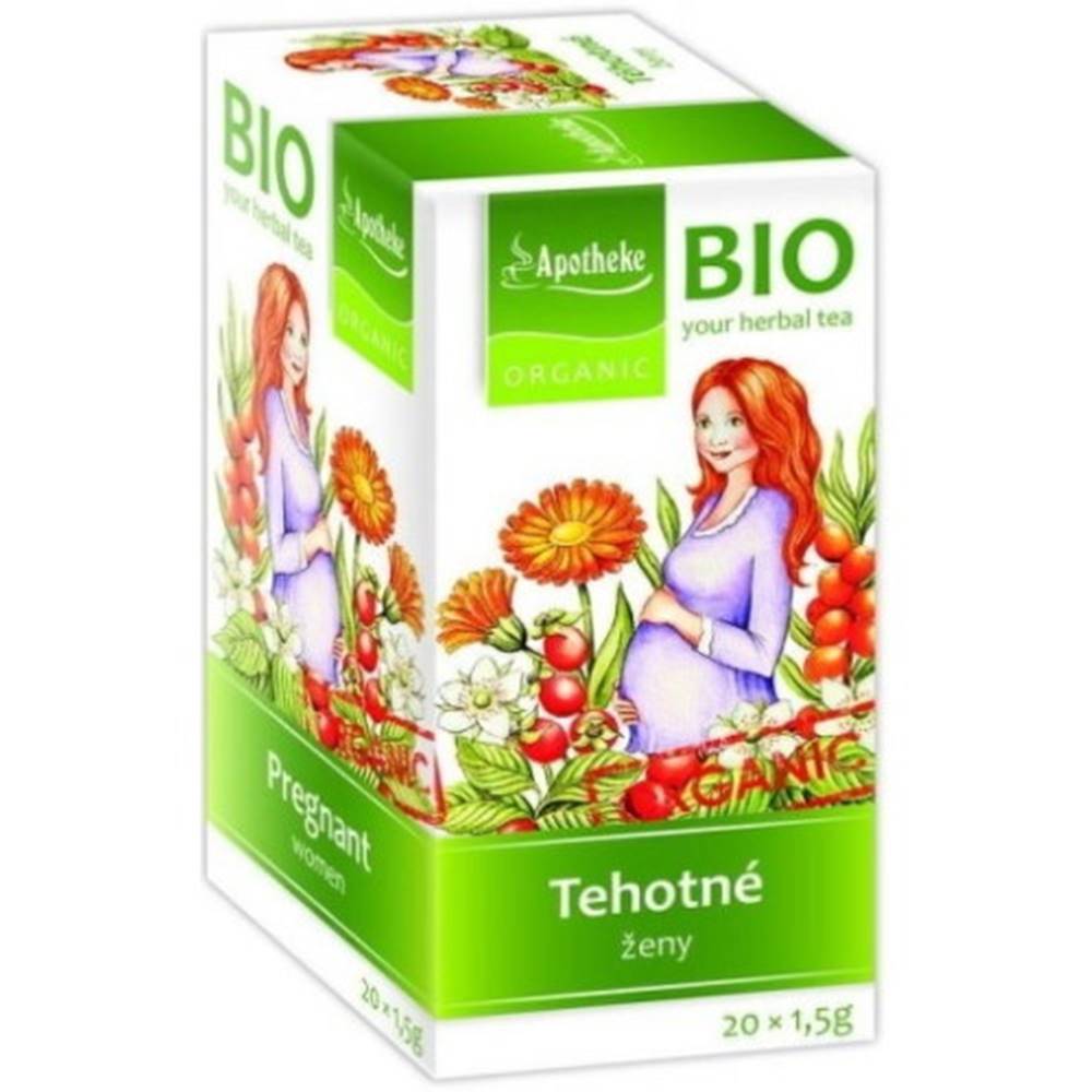 Apotheke APOTHEKE BIO linný čaj pre tehotné ženy 20 x 1,5 g