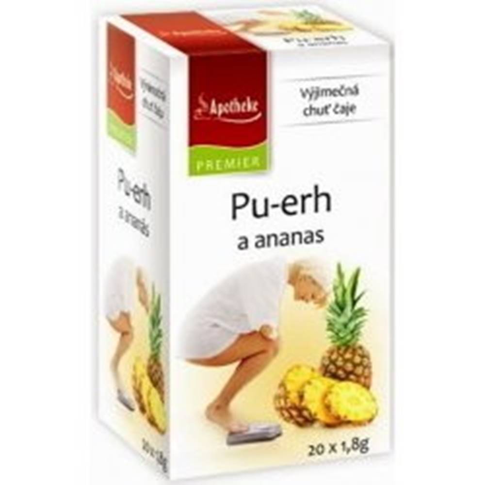 Apotheke APOTHEKE Premier selection čaj pu-urh a ananás 20 x 1,8g