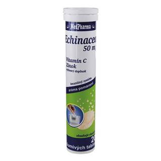 MEDPHARMA Echinacea 50 mg + vitamín C + Zinok 20 šumivých tabliet