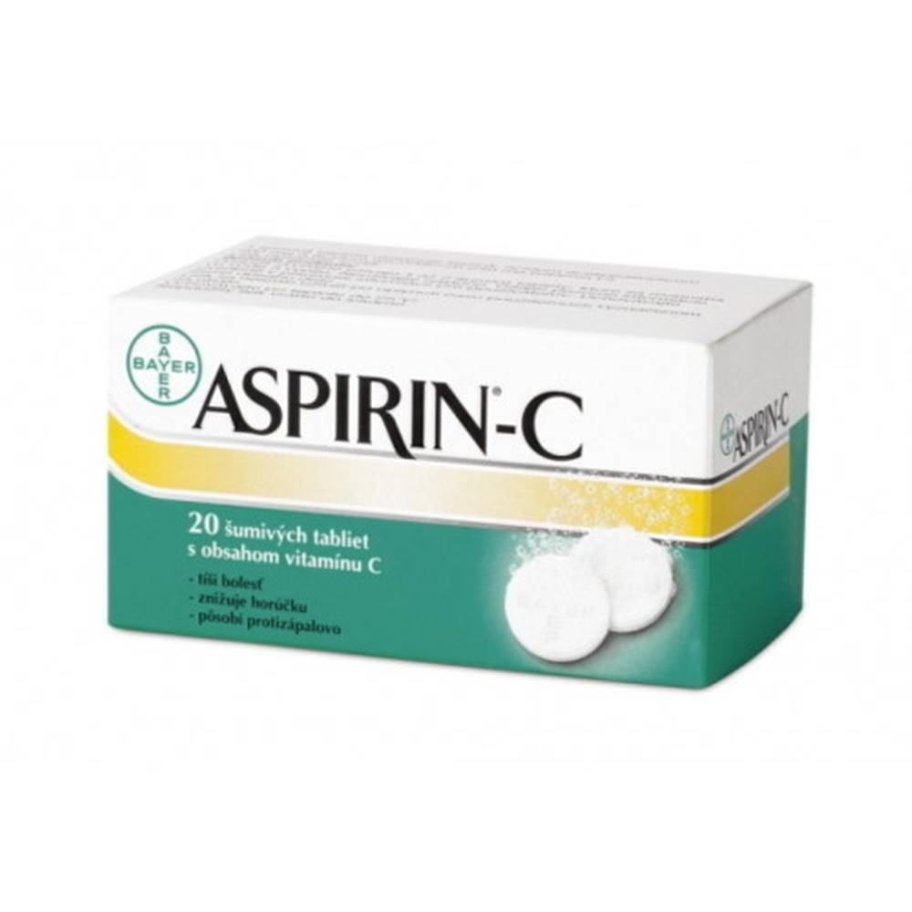 ASPIRIN ASPIRIN-C 20 šumivých tabliet