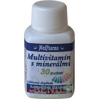 MEDPHARMA Multivitamín s minerálmi 30 zložiek 30 + 7 tabliet ZADARMO