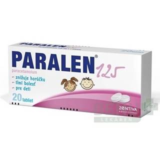 PARALEN 125 mg 20 tabliet