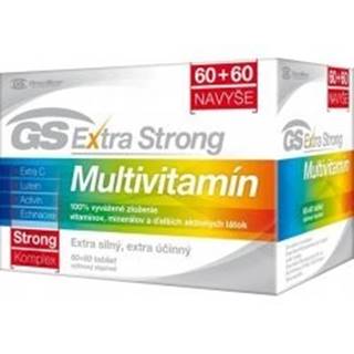 GS Extra strong multivitamín 60 + 60 tabliet ZADARMO