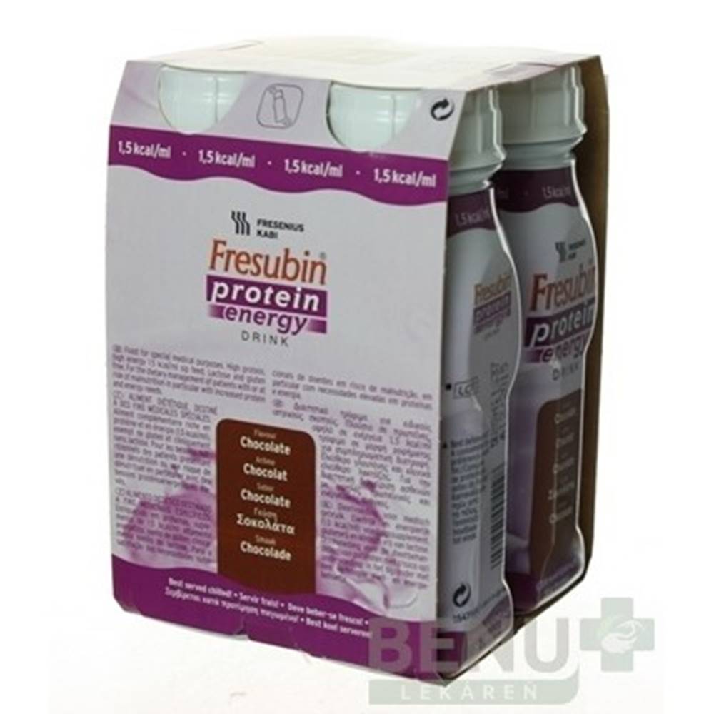 Fresubin FRESUBIN Protein energy drink. príchuť čokoláda 4 x 200 ml
