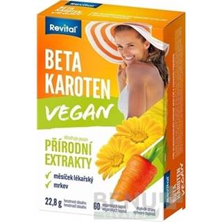 REVITAL Beta karotén vegan 60 kapsúl
