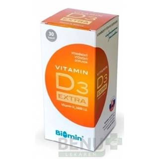 BIOMIN Vitamín D3 extra 30 kapsúl