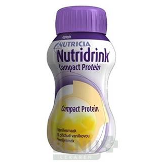 NUTRIDRINK Compact protein s vanilkovou príchuťou 24 x 125 ml