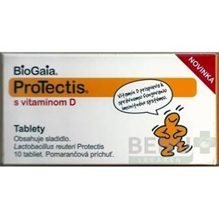 BIOGAIA ProTectis s vitamínom D 10 tabliet