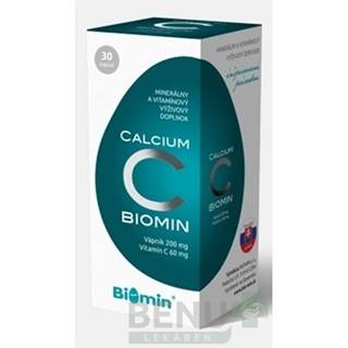 BIOMIN Calcium s vitamínom C 30 kapsúl