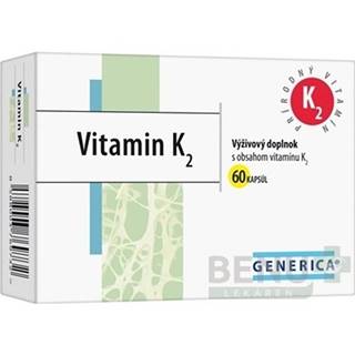 GENERICA Vitamín K2 60 kapsúl