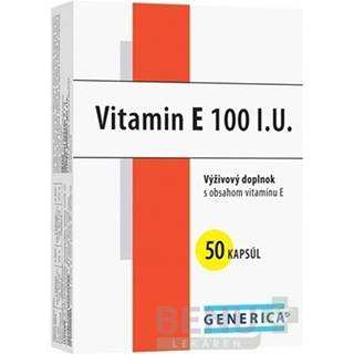 GENERICA Vitamín E 100 I.U. 50 kapsúl