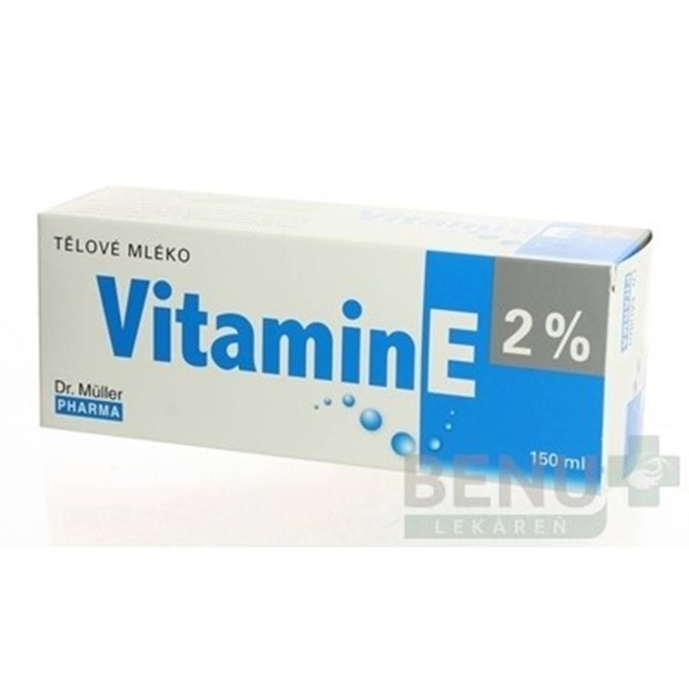DR. MÜLLER DR. MÜLLER Vitamín E 2% telové mlieko 150 ml