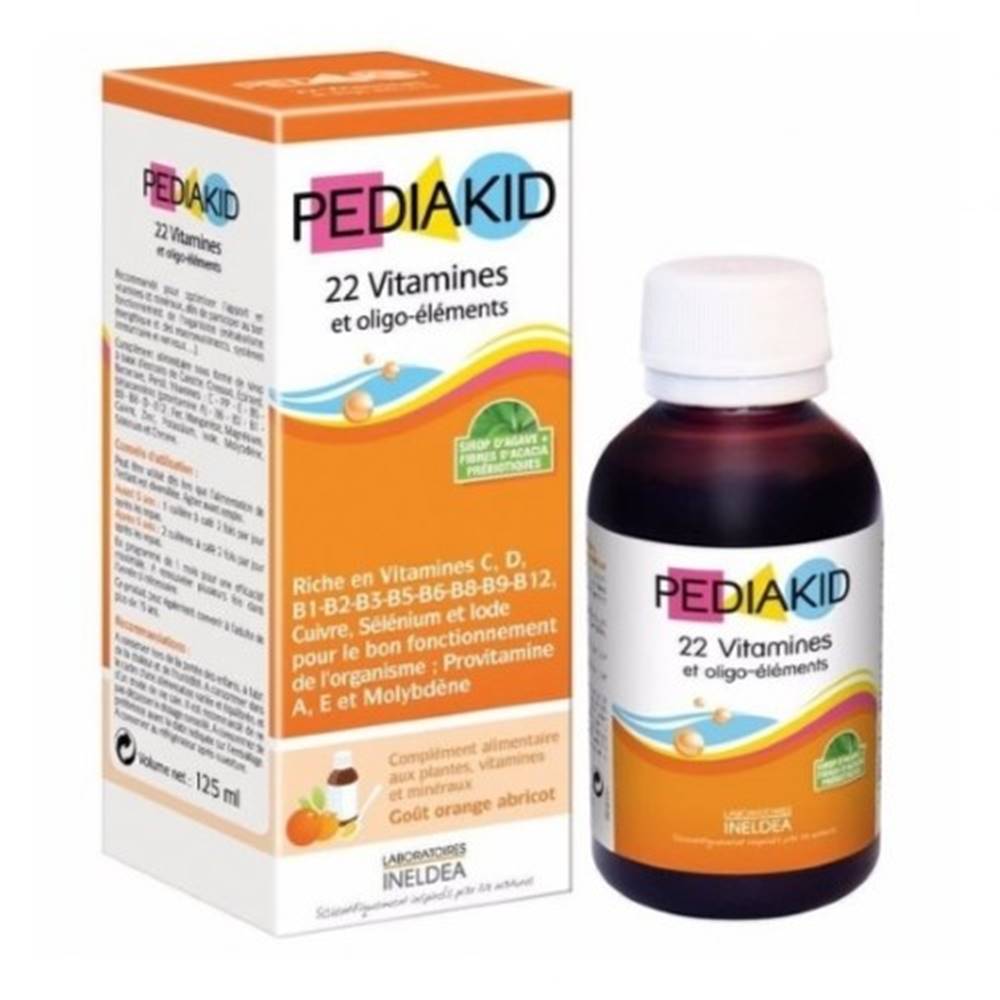 Pediakid PEDIAKID 22 Vitamínov 125 ml