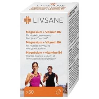 LIVSANE Magnézium + vitamín B6 60 tabliet