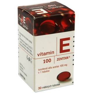 ZENTIVA Vitamín E 100 mg 30 kapsúl