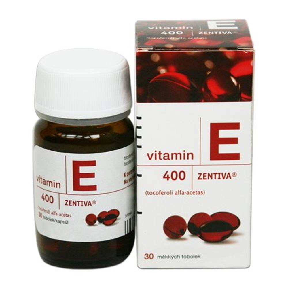 Zentiva ZENTIVA Vitamín E 400 mg 30 kapsúl