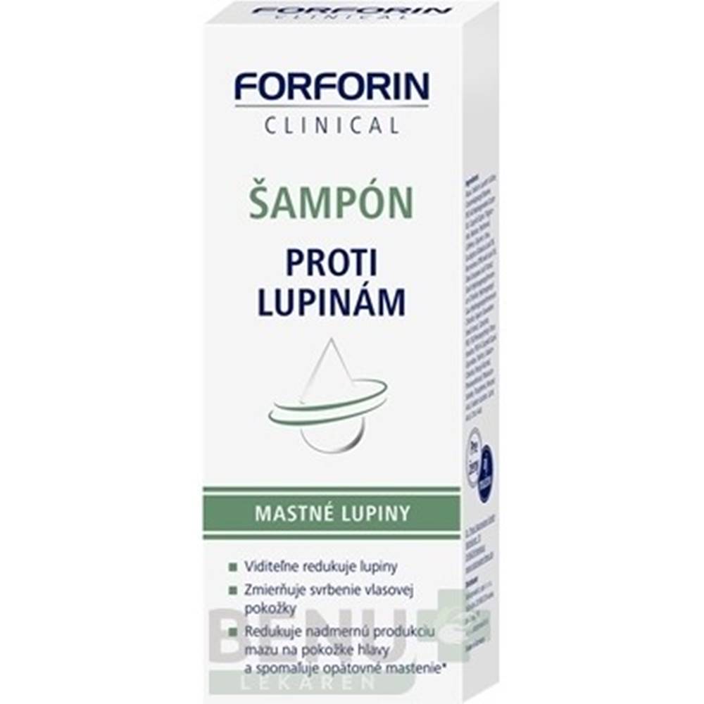 Dr. Theiss Naturwaren GmbH FORFORIN Šampón proti mastným lupinám 200 ml