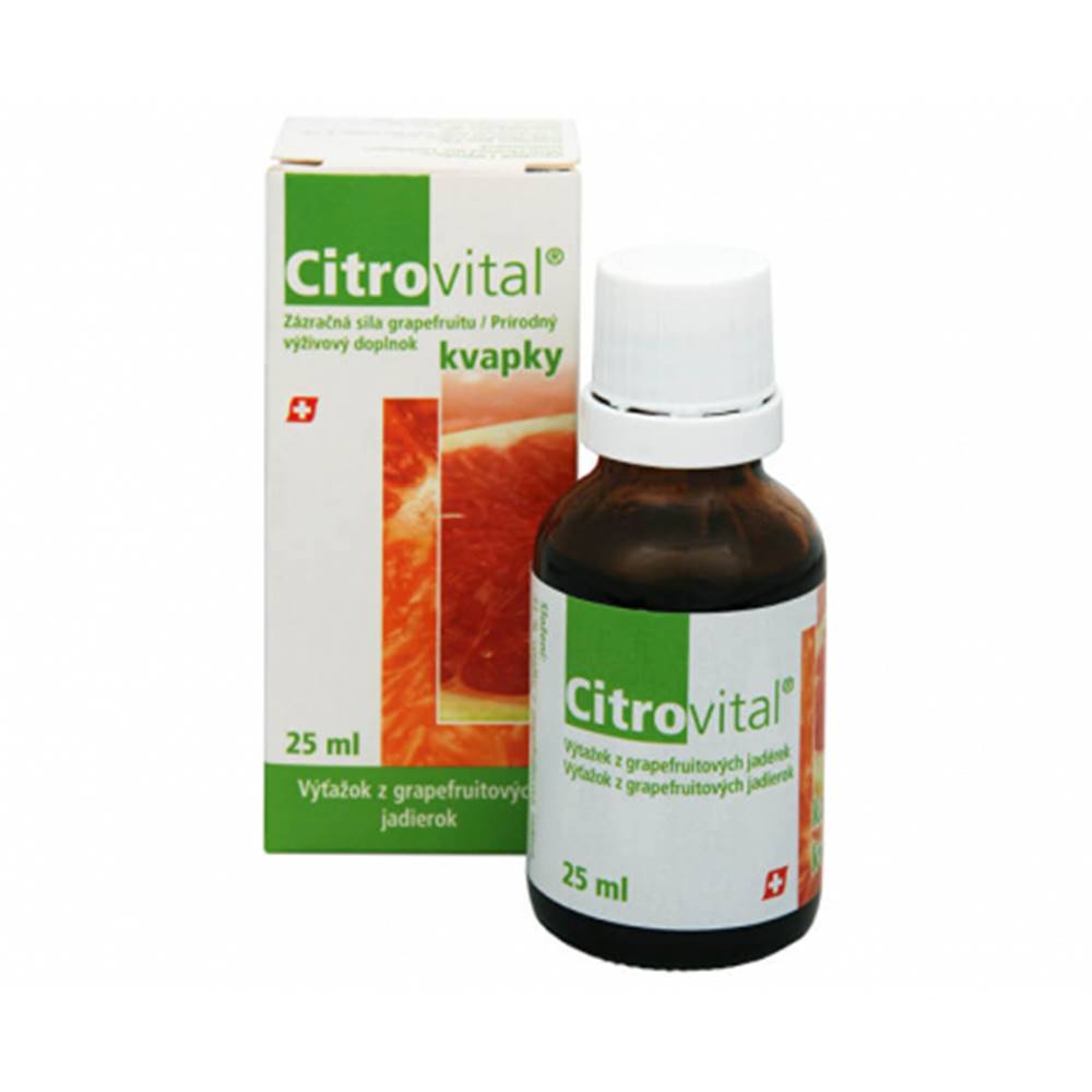 Herb-pharma CITROVITAL kvapky 25 ml