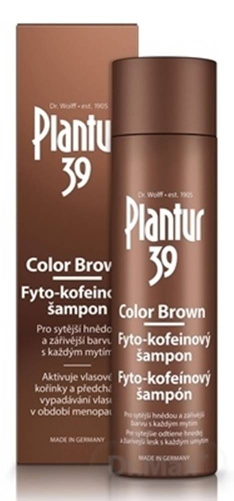 Plantur39 Plantur 39 Color Brown Fyto-kofeínový šampón