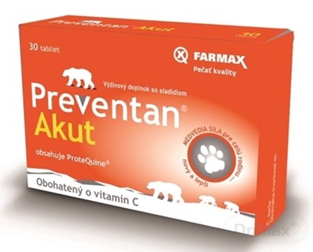 FARMAX FARMAX Preventan Akut obohatený o vitamín C