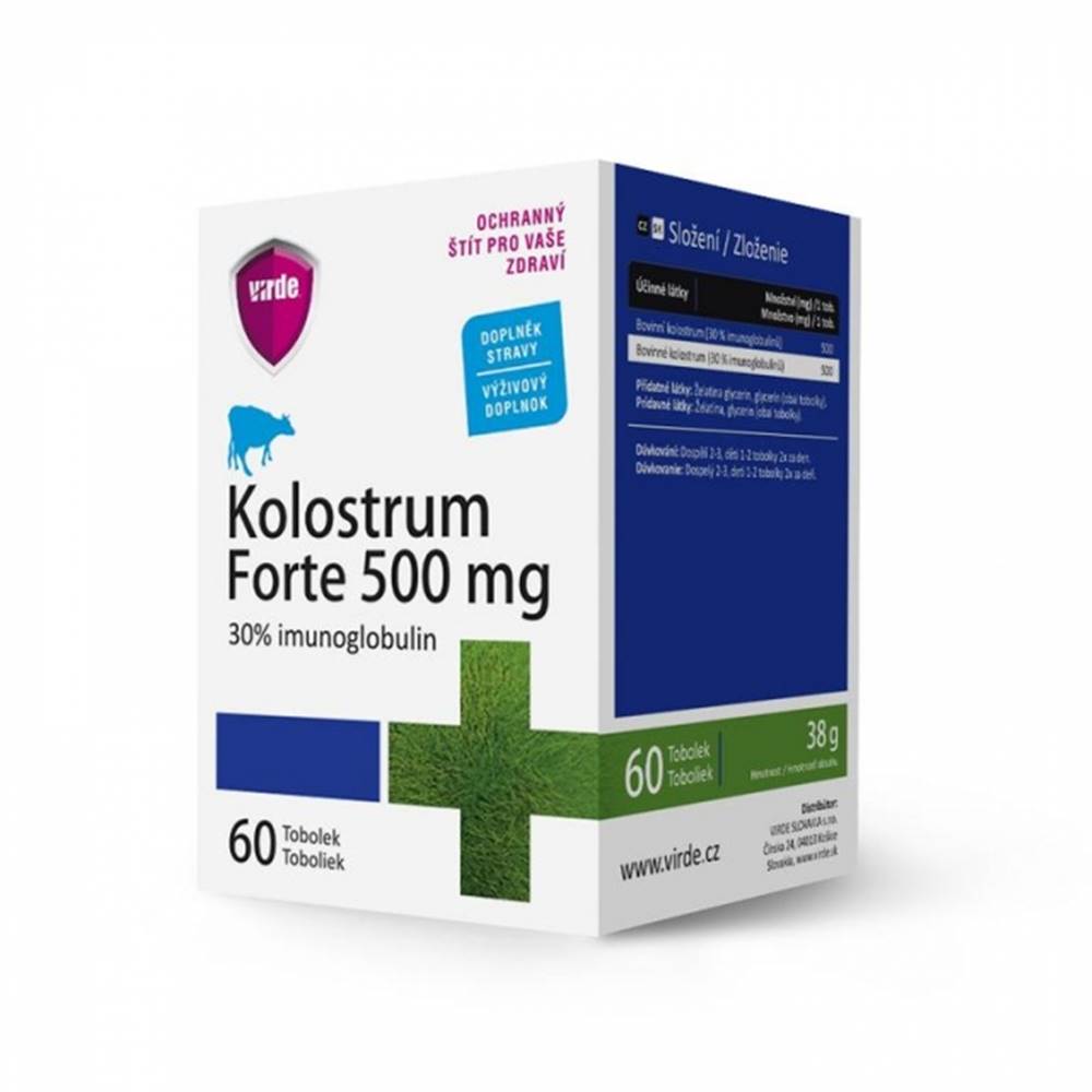 Virde VIRDE KOLOSTRUM FORTE 500 mg
