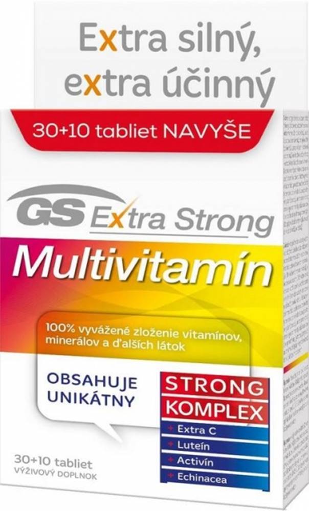 GS GS Extra Strong Multivitamín 2017