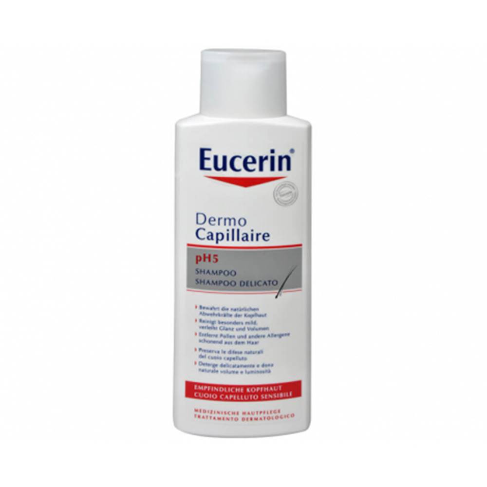 Beiersdorf Eucerin Dermo Capillaire pH5 šampón pre citlivú pokožku 250 ml