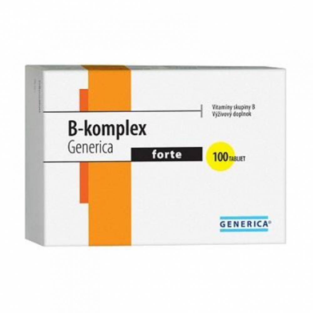 Generica Generica B - Komplex forte 100 tabliet