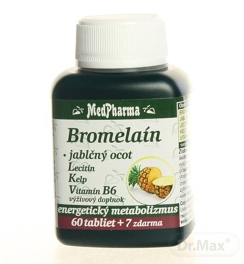 Medpharma MedPharma BROMELAIN 300 mg + JABL.OCOT + LECITIN