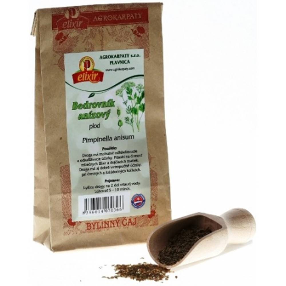 AGROKARPATY, s.r.o. Plavnica (SVK) AGROKARPATY BEDROVNÍK ANIZOVÝ plod bylinný čaj sypaný 30 g