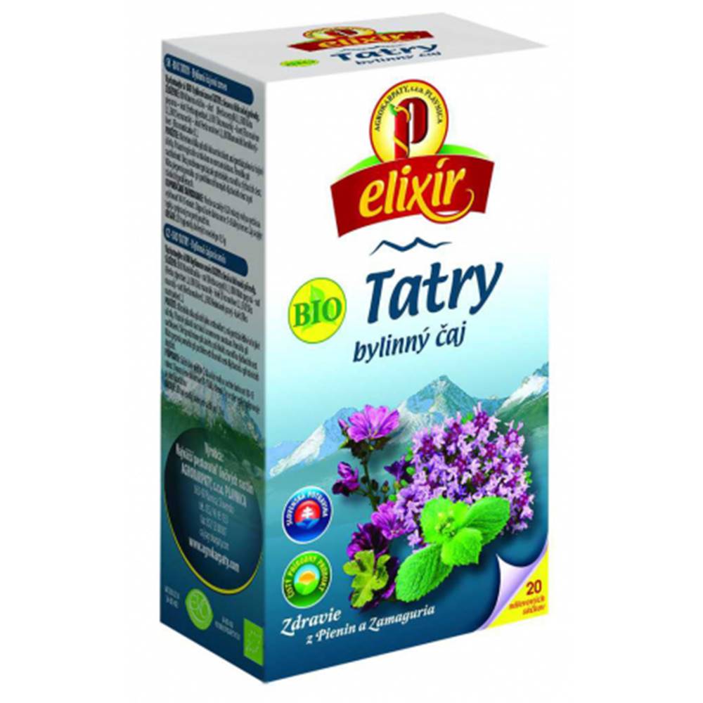 AGROKARPATY, s.r.o. Plavnica (SVK) AGROKARPATY BIO Tatry bylinný čaj 20x1,5 g (30 g)