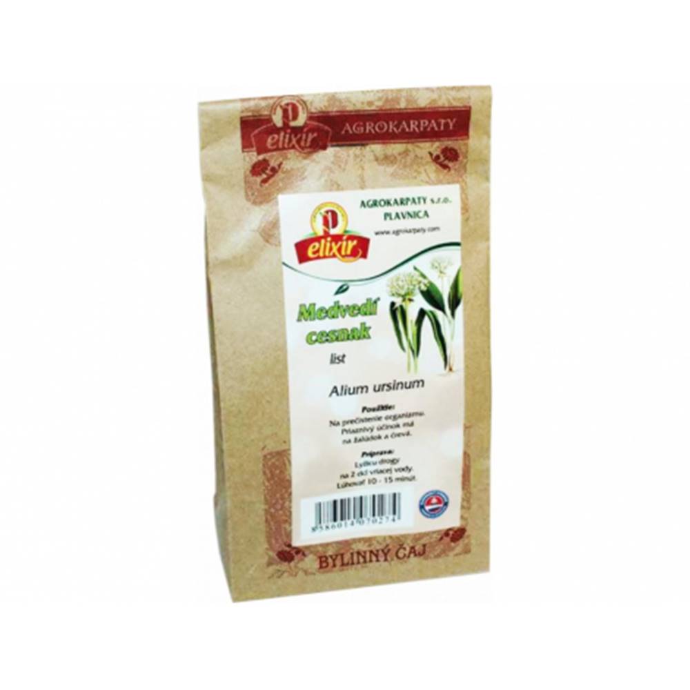 AGROKARPATY, s.r.o. Plavnica (SVK) AGROKARPATY CESNAK MEDVEDÍ list bylinný čaj sypaný 30 g