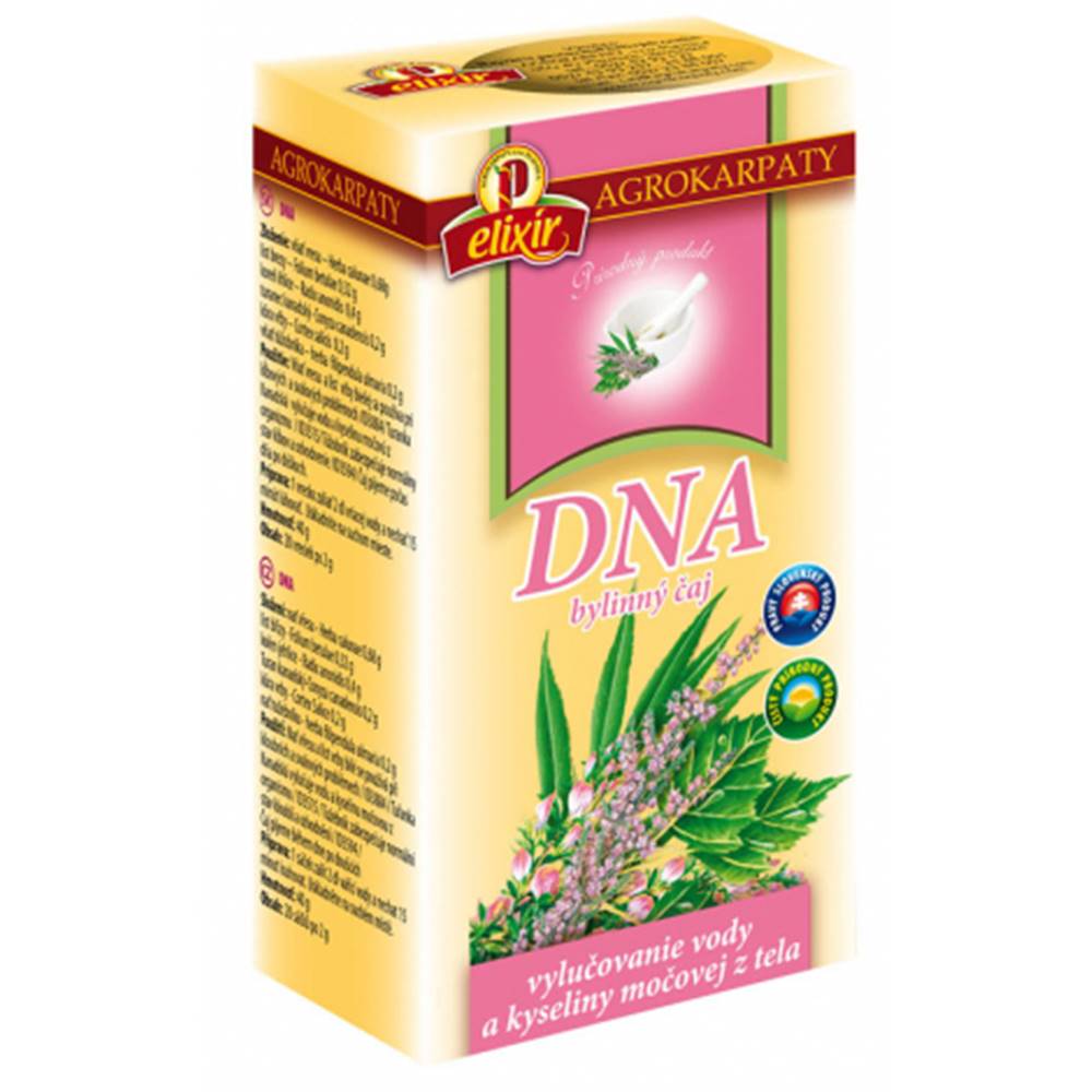 AGROKARPATY, s.r.o. Plavnica (SVK) AGROKARPATY DNA bylinný čaj 20x2 g (40 g)