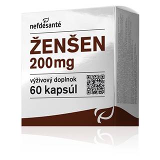 nefdesanté Ženšeň 200 mg 60 cps