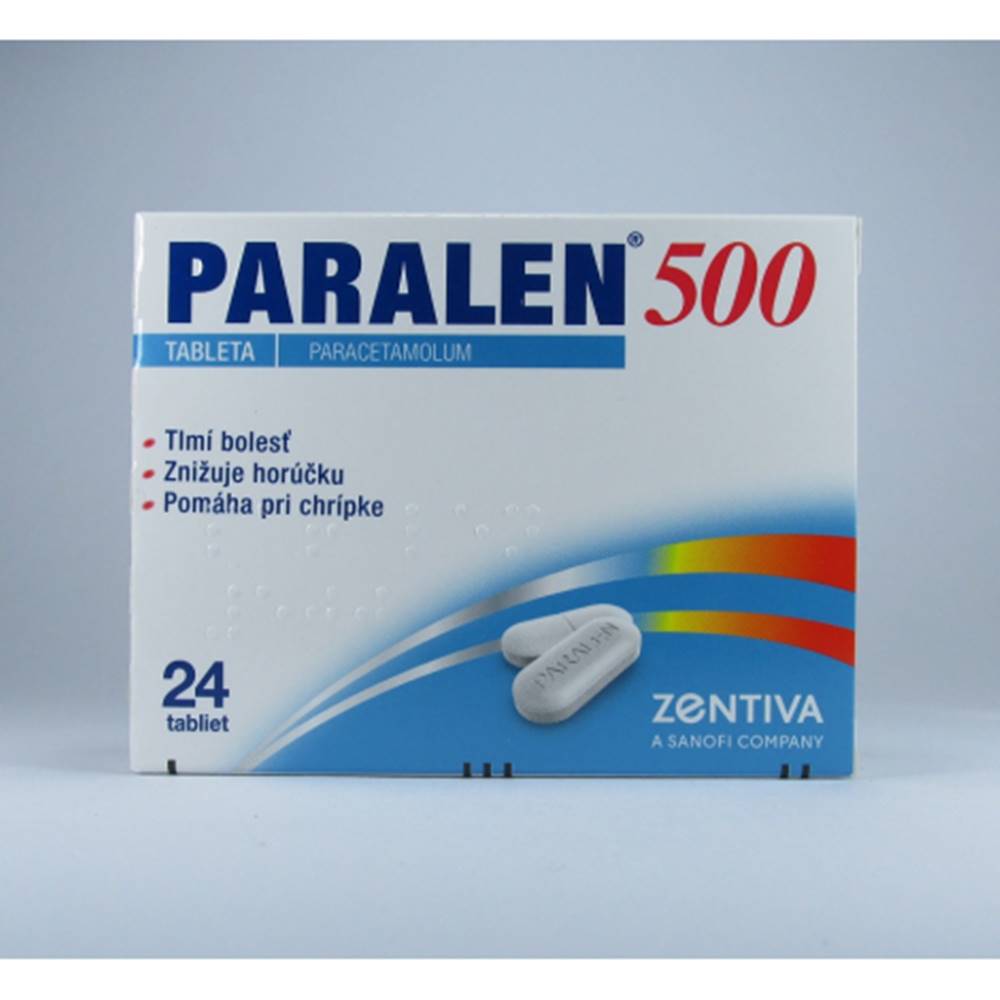 sanofi-aventis Slovakia Paralen 500 mg 24 tbl