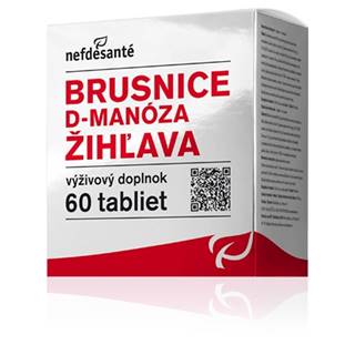 nefdesanté Brusnice, D-manóza, žihľava 60 cps