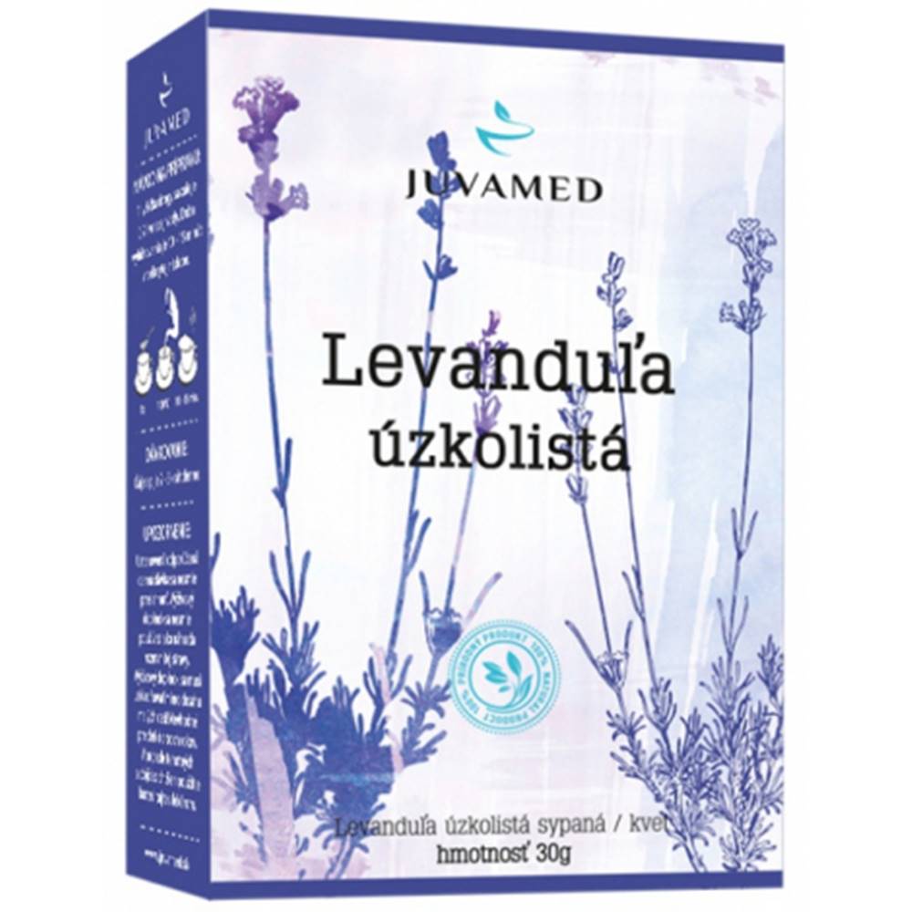 Juvamed Juvamed LEVANDUĽA ÚZKOLISTÁ - KVET sypaný čaj 30 g