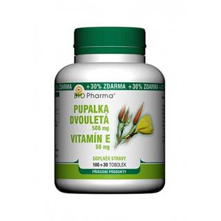 Bio Pharma Pupalka dvojročná s vitamínom E 100 + 30 cps