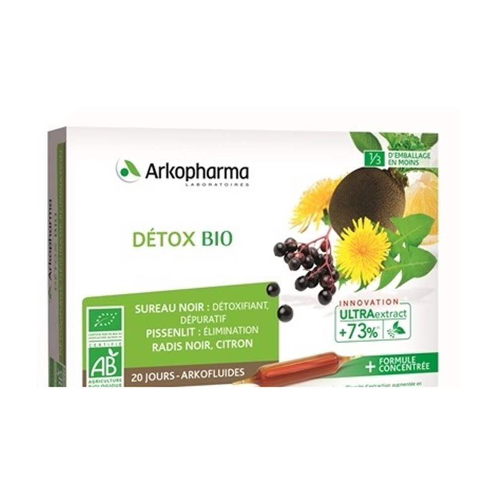 Arkopharma ARKOFLUIDS DETOX BIO 20x10 ml