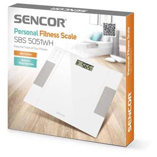 SENCOR SBS 5051WH - Osobná fitness váha