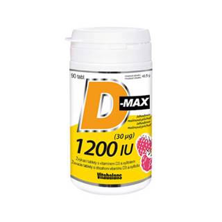 VITABALANS D-max 1200 IU (30 µg) 90 žuvacích tabliet