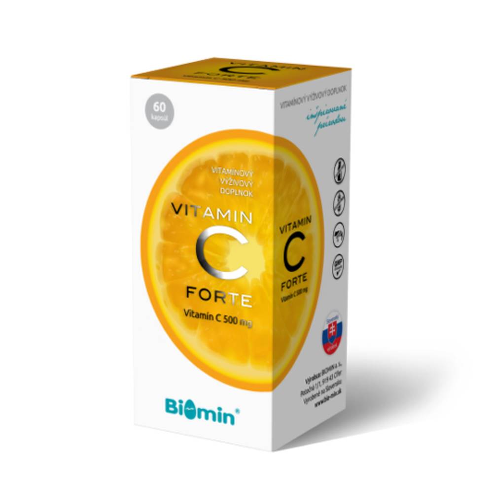 Biomin BIOMIN Vitamín C Forte 60 kapsúl