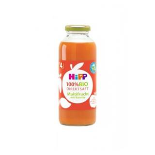 HiPP 100 % BIO Ovocná šťava s karotkou 330 ml