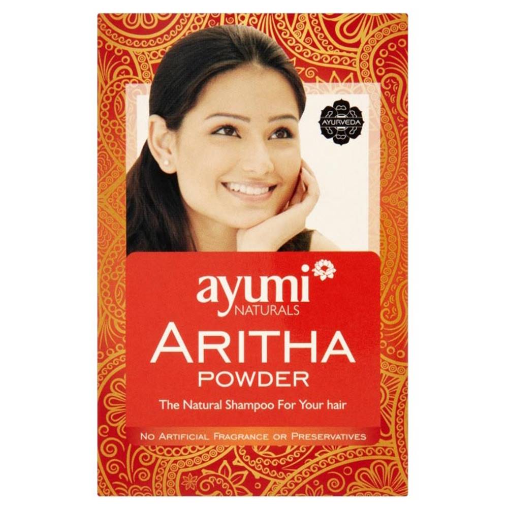 Ayumi naturals Ayumi naturals Aritha Powder 100 g, vlasový zábal a šampón