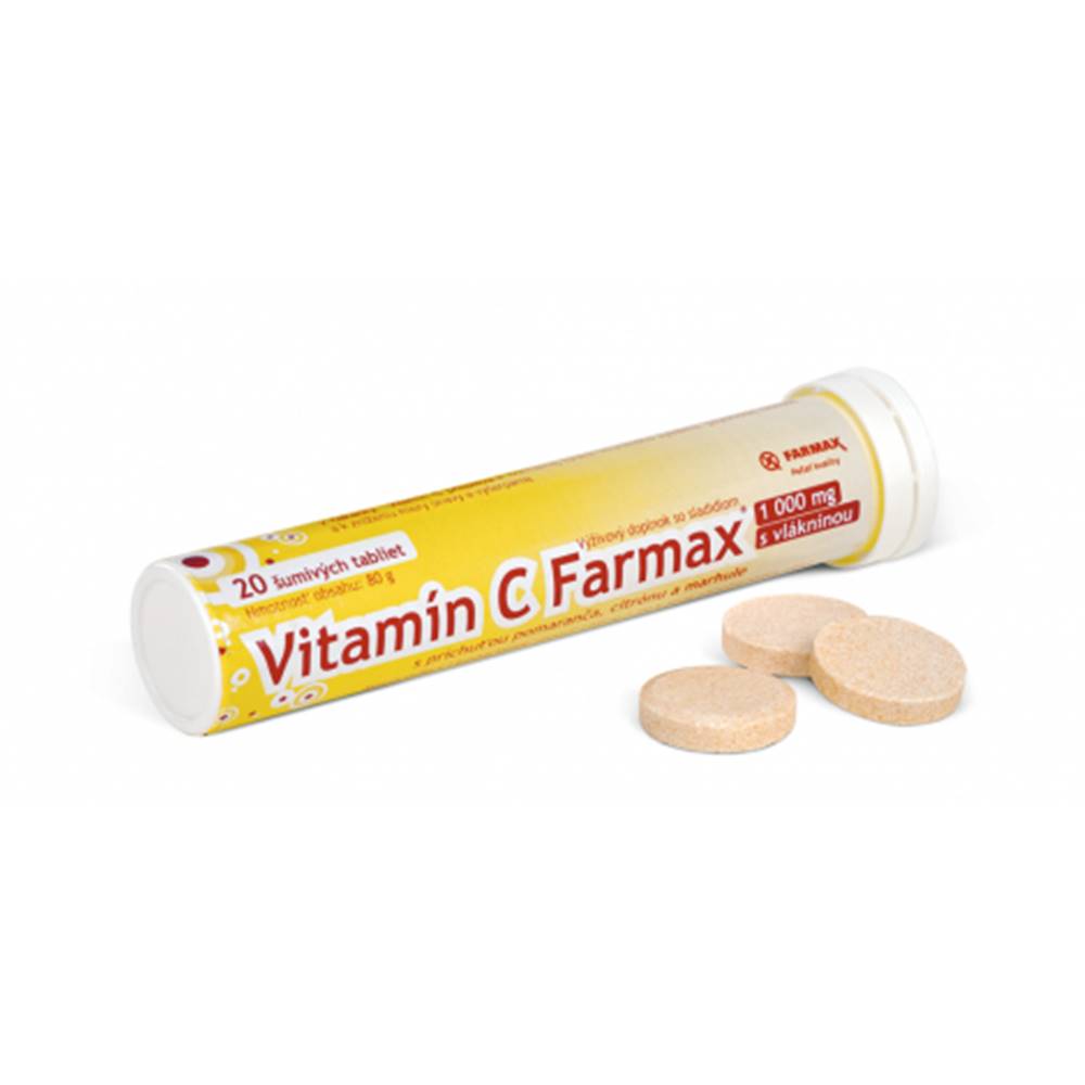 FARMAX FARMAX Vitamín C tbl eff1x20 ks