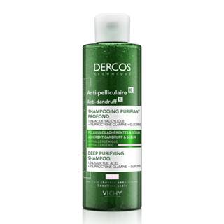 VICHY Dercos šampón proti lupinám na mastné vlasy a peelingovým efektom 250 ml